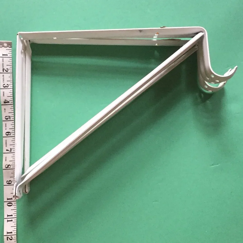 3x Metal Triangle Wall Planter Brackets